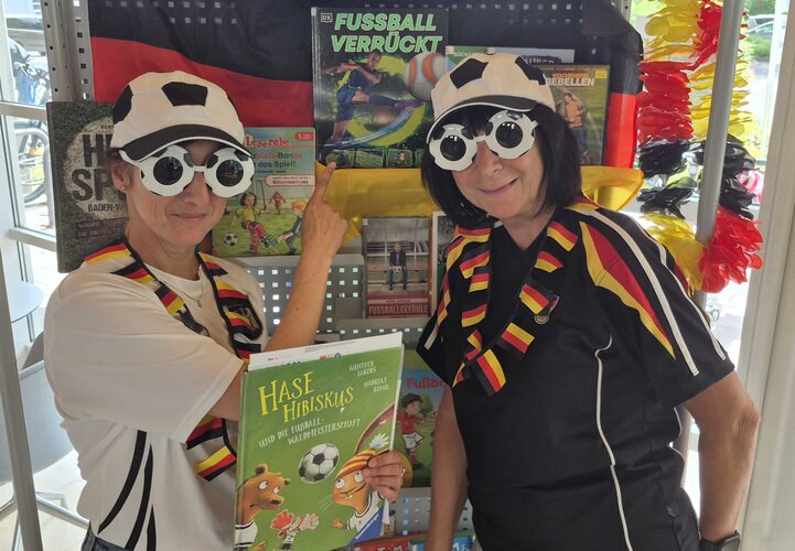Sandra Mavely und Andrea Zwiessler