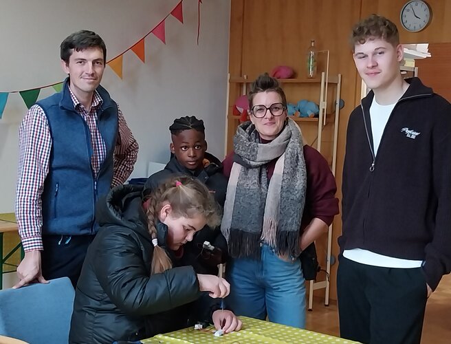 MInt Teilnehmer und Kursleiter